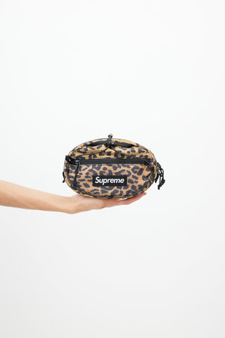 Supreme // Brown & Black Print Waist Bag – VSP Consignment