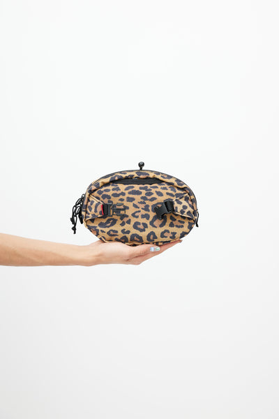 Supreme // Brown & Black Print Waist Bag – VSP Consignment