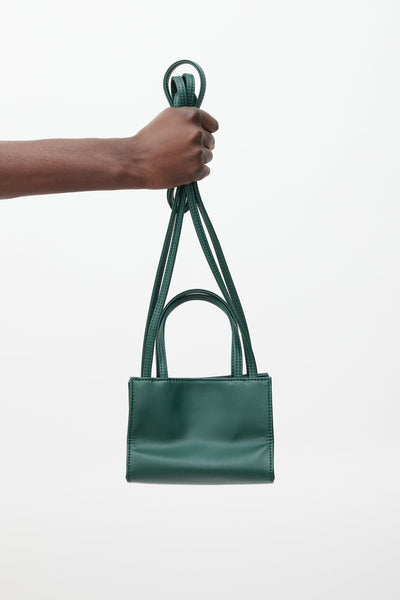 telfar green small bag