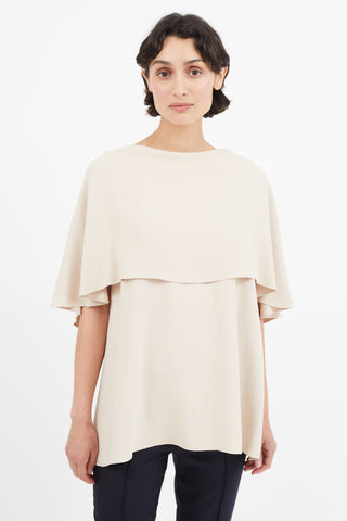 The Row Beige Layered Top