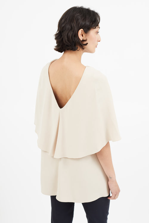 The Row Beige Layered Top