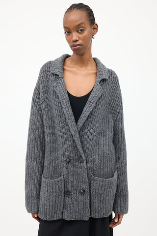 The Row // Cashmere & Silk Data Cardigan – VSP Consignment