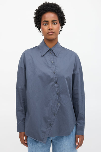 Tibi // Asymmetrical Oversized Shirt VSP Consignment Tibi // Asymmetrical Oversized Shirt VSP Consignment