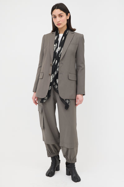 Tibi // Marlon Cut Out Sleeve Blazer – VSP Consignment