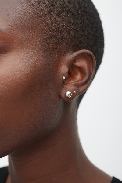 Tiffany // Silver Hardwear Ball Stud Earrings – VSP Consignment