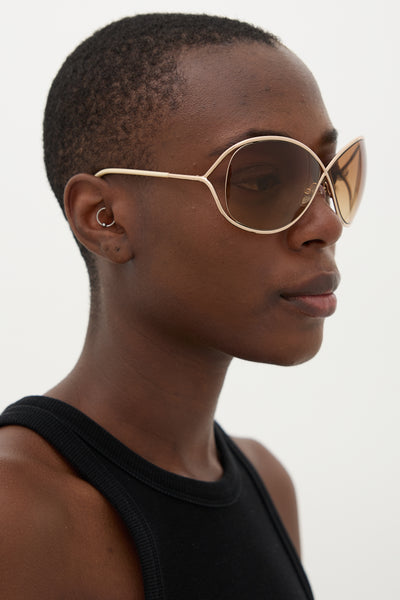 Tom Ford // TF130 Miranda Sunglasses – VSP Consignment display picture 1