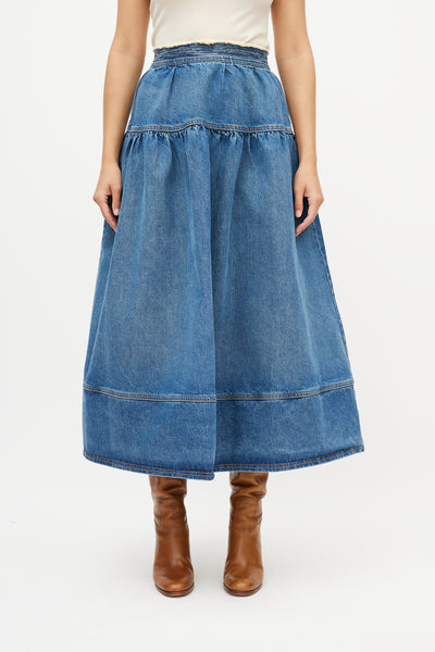 Ulla-Johnson-Blue-Denim-A-Line
