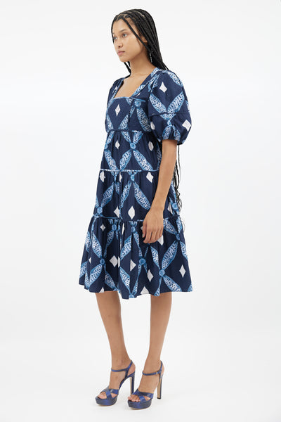 Ulla johnson discount nanette tie-dye midi-dress