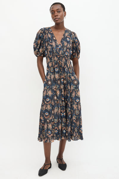 【Ulla Johnson】 Thelma Dress 美品 Ulla Johnson // Floral Thelma Dress – VSP Consignment