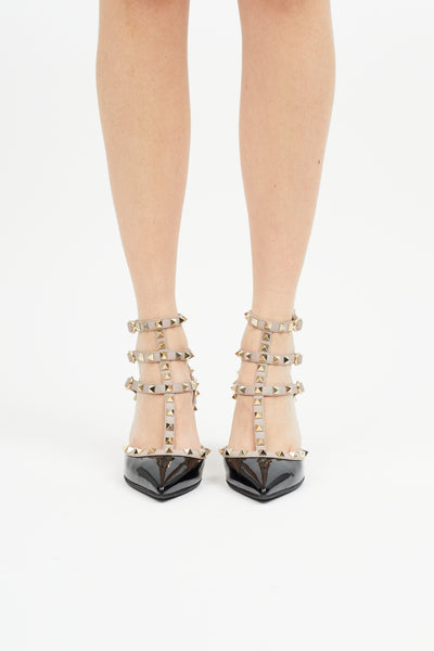 Valentino beige outlet rockstud