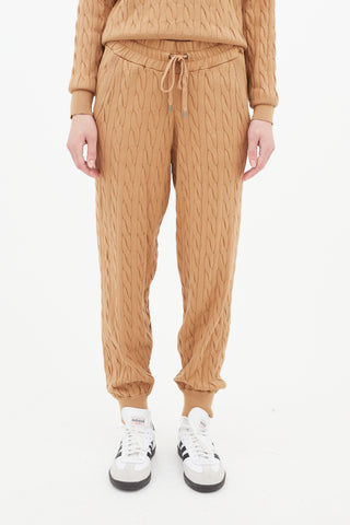 Auden Cable Knit Sweatpants by Veronica Beard for $65