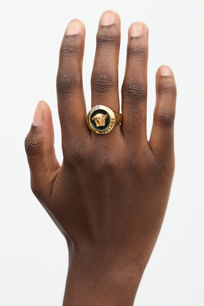 Versace // Medusa Ring – VSP Consignment