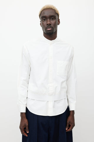 Wooyoungmi White Layered Shirt