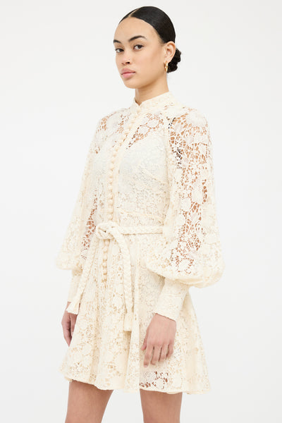 Zimmermann // Lace Button Up Cassia Dress – VSP Consignment