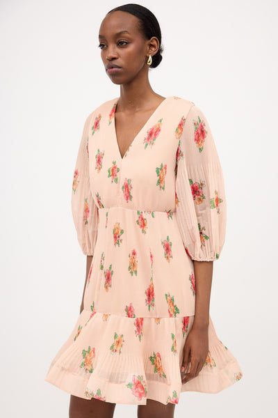 Zimmermann // Floral Accordion Pleat Dress – VSP Consignment