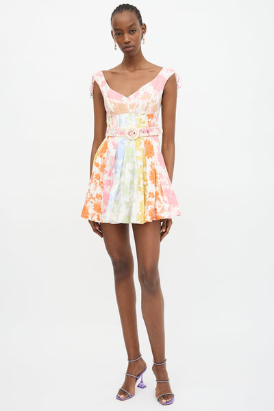 Zimmermann // Linen Postcard Spliced Dress – VSP Consignment