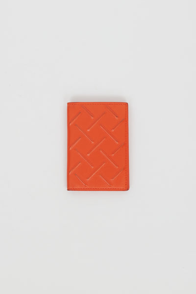 BOTTEGA VENETA オレンジ ライトオレンジ / キャラメルマキシ イントレチャート トート