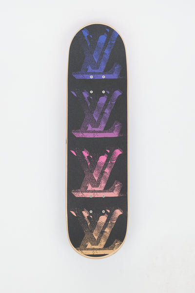 Black Multi Illusion MNG Skateboard