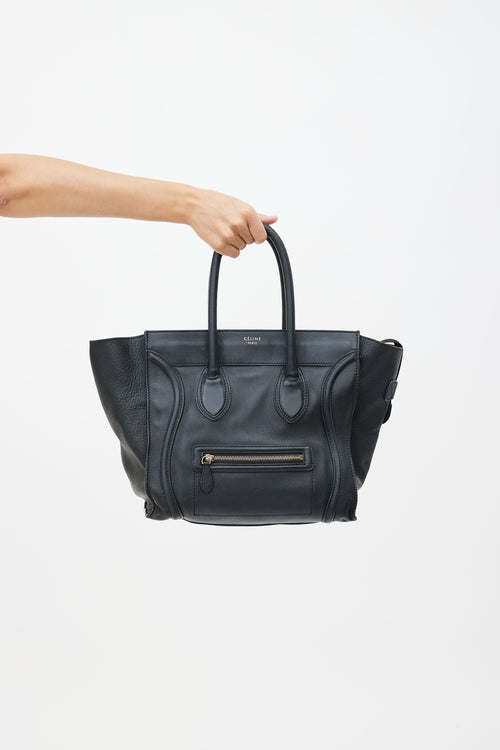 Celine Black Small Luggage Tote Bag