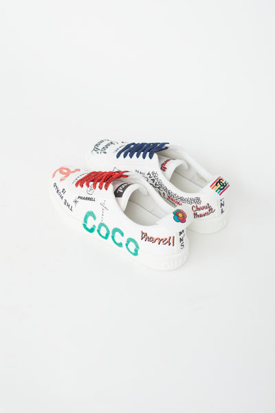 Chanel // X Pharrell Canvas Low Top Sneaker – VSP Consignment