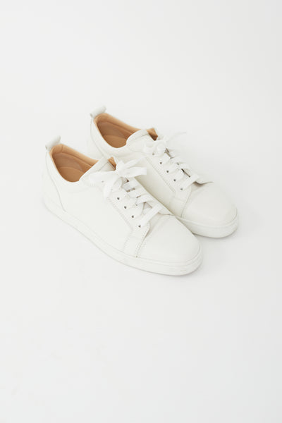 Christian Louboutin // Off White Louis Junior Leather Sneaker