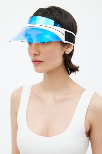 Dior visor outlet blue