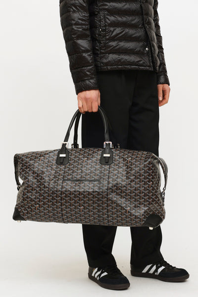 Duffel Bags Travel Bag Goyard Goyard Navy Boeing 55 Duffel Bag