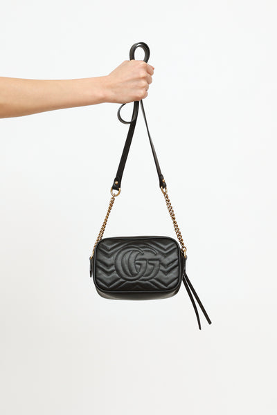 Gucci // Black Marmont Mini Bag – VSP Consignment