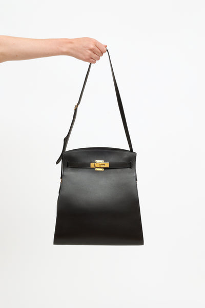 Hermès // 1995 Noir Box Calf Kelly Sport 30 Bag – VSP Consignment