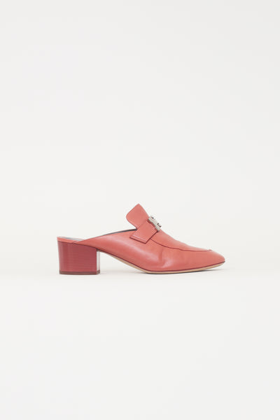 Herm s Blush Paradis Mules VSP Consignment