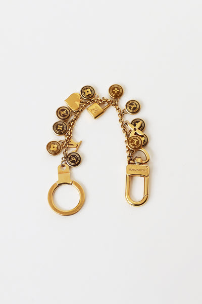 Louis Vuitton // Gold Bolt Extender Key Chain – VSP Consignment