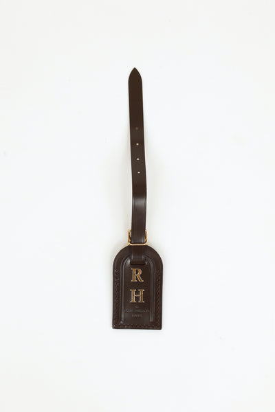 Louis Vuitton // Black Monogram Luggage Tag – VSP Consignment