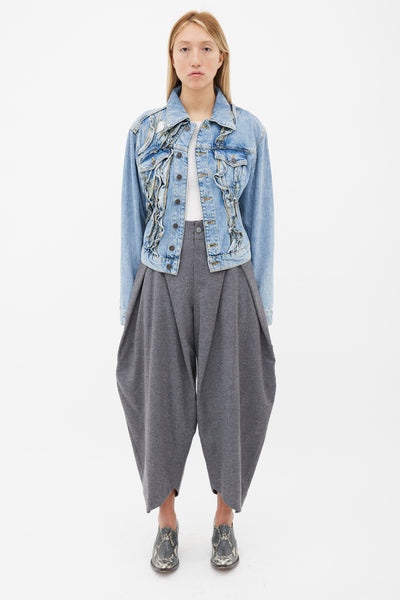 OTTOLINGER ISKO twisted denim shirtジャケット OTTOLINGER ISKO twisted denim shirtジャケット OTTOLINGER ISKO