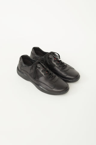 Prada // Black Linea Rossa Sport Sneaker – VSP Consignment