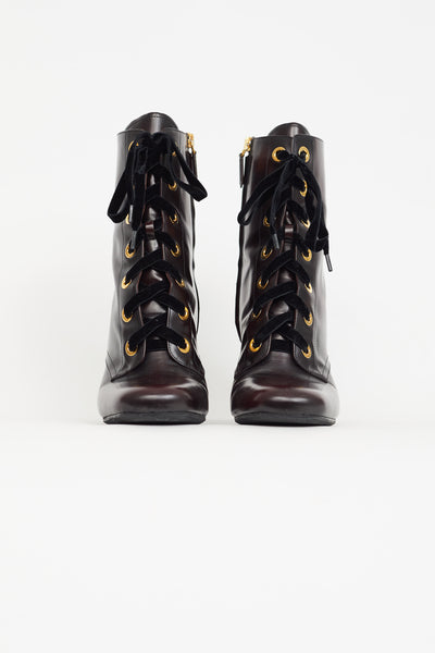 Prada 2025 velvet boots