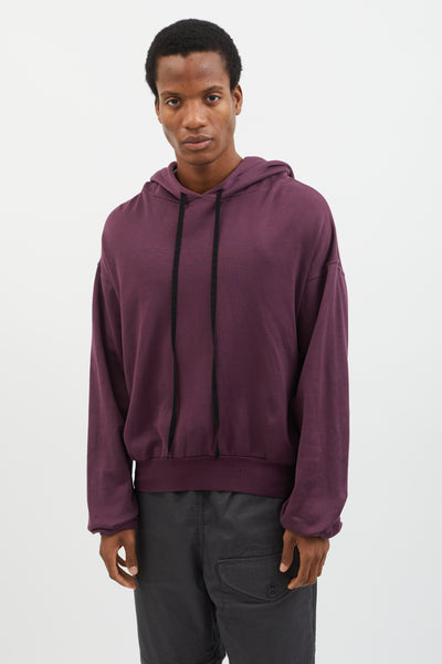 Unravel Project // Purple Full-Zip Two-Way Hoodie – VSP Consignment