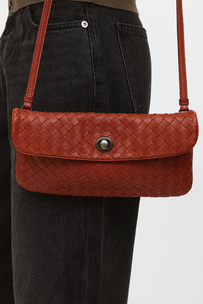 Bottega Veneta Intrecciato Mini Crossbody Bag