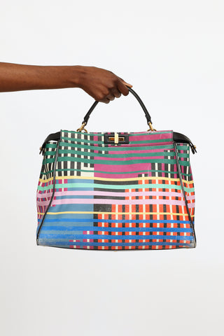 Fendi // Multi Coloured Striped Peekaboo Bag – VSP Consignment