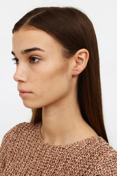 Hermès Authenticated Chaîne d'Ancre Earrings