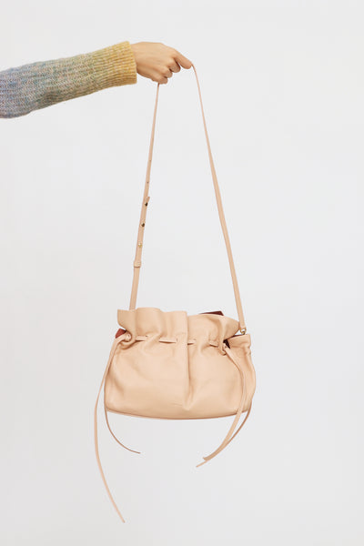 Mansur Gavriel // Blush Protea Drawstring Bag – VSP Consignment