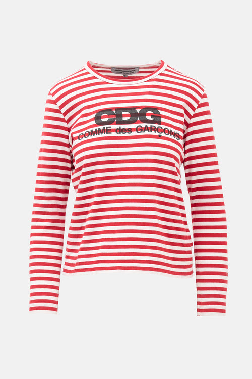 Comme des Garçons X Good Design Shop Striped T-Shirt