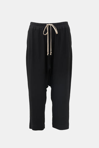 Rick Owens Crepe Drop Seat Pant