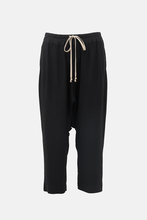 Rick Owens Crepe Drop Seat Pant