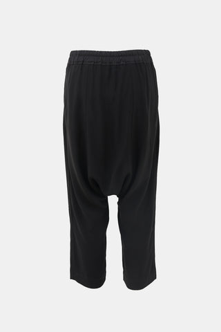 Rick Owens Crepe Drop Seat Pant