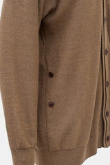 Lemaire Wool Blend Asymmetric Cardigan