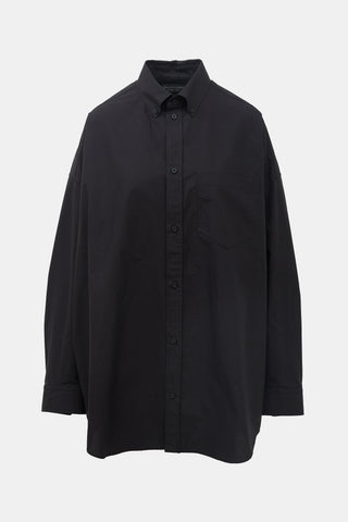 Balenciaga Garde Robe Poplin Shirt