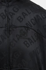 Balenciaga Homewear Silk Zip Up Sweater