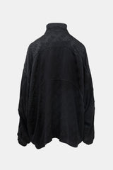 Balenciaga Homewear Silk Zip Up Sweater
