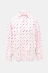 Balenciaga Striped Logo Shirt