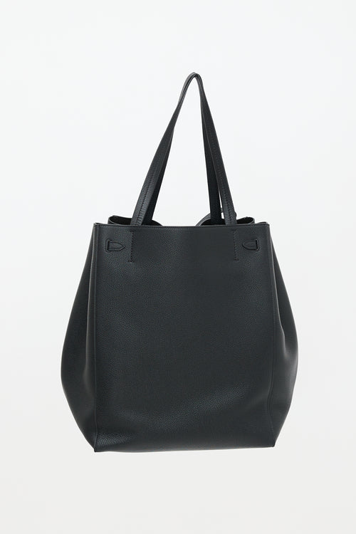 Celine 2019 Leather Medium Phantom Cabas Tote Bag